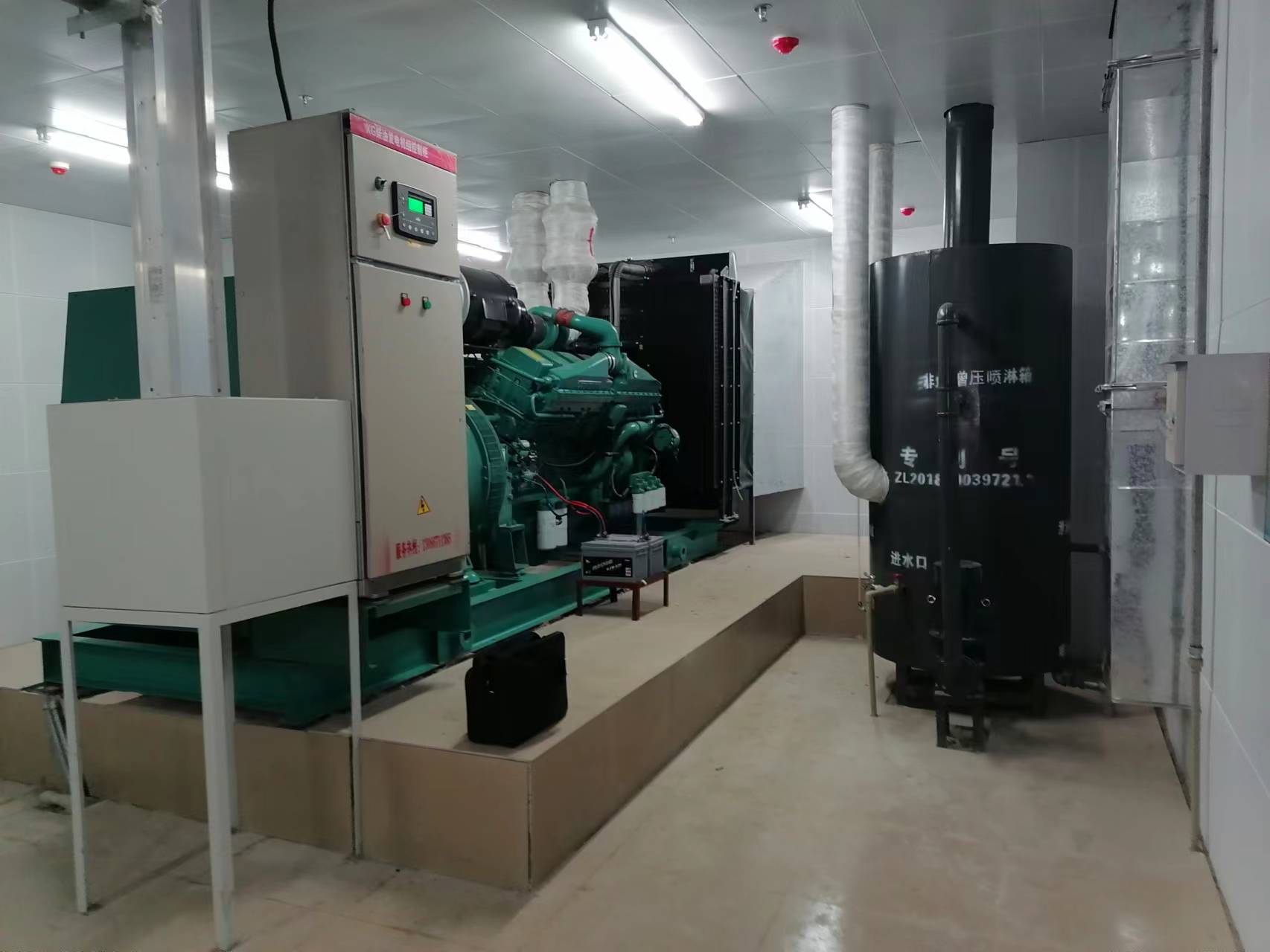 柴油發(fā)電機房通風(fēng)系統(tǒng)之不同的通風(fēng)狀態(tài)的通風(fēng)設(shè)計