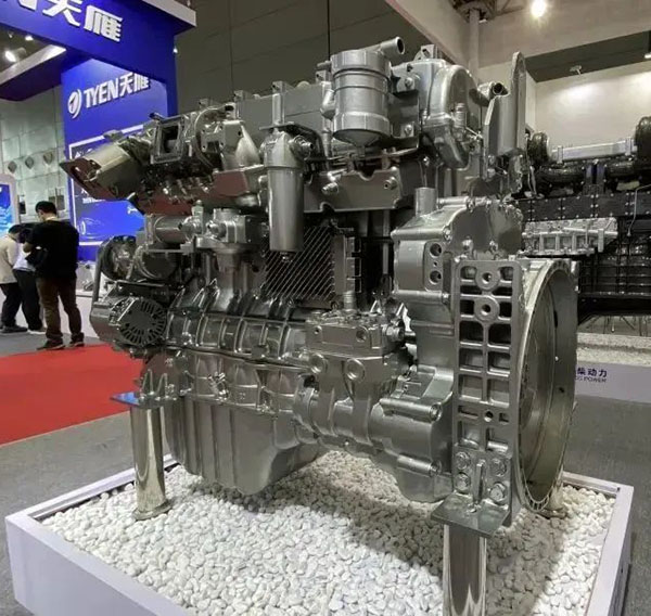 上柴動力攜25K、13E、13ET、M等動力產品參加第21屆國際內燃機展